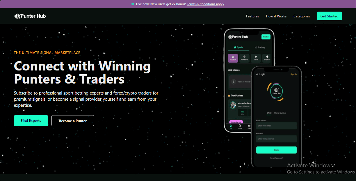 Punterhub Subscription & Strategy Platform
